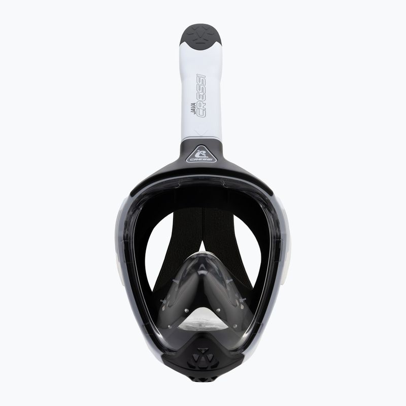 Maska pełnotwarzowa do snorkelingu Cressi Java Full Face white/black 4