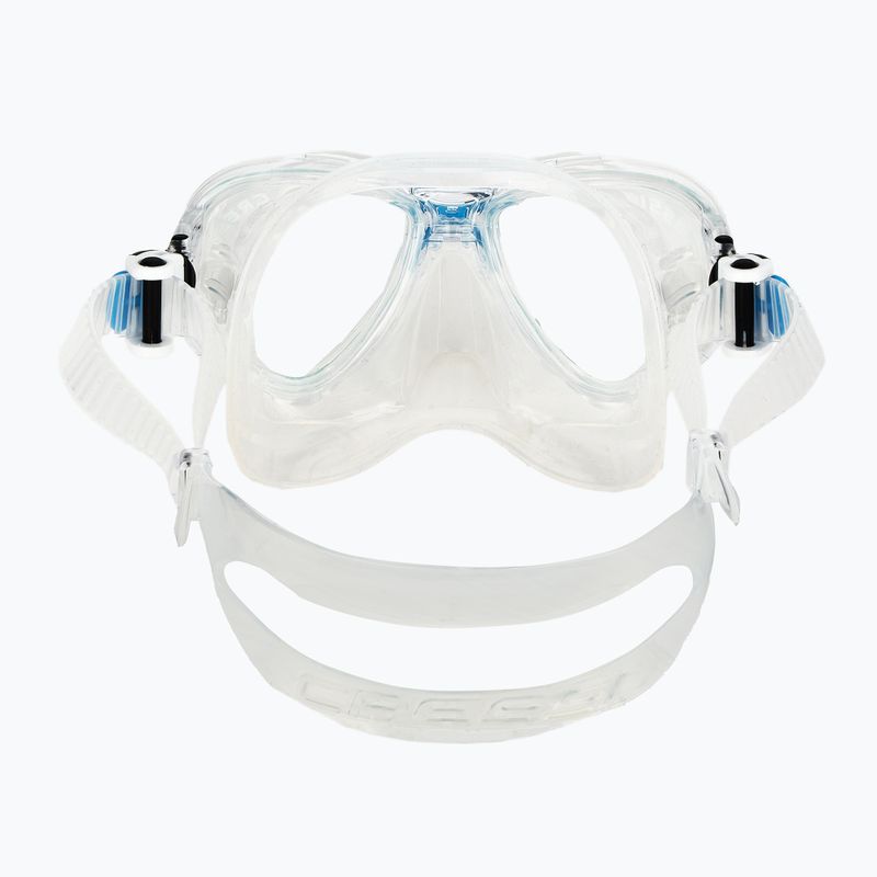 Zestaw do nurkowania Cressi Marea + Seal Dry Jr clear/azure 6