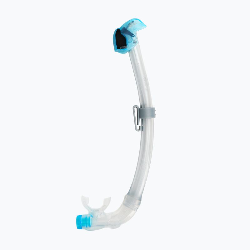 Zestaw do nurkowania Cressi Estrella + Seal Dry clear/aquamarine 3