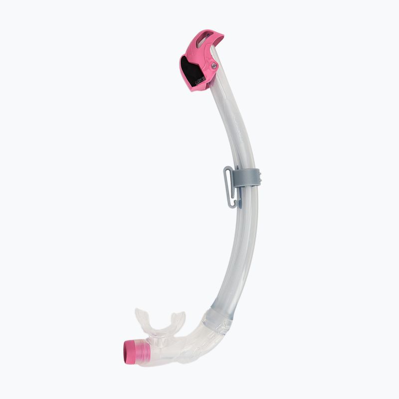 Zestaw do nurkowania Cressi Estrella + Seal Dry clear/pink 3