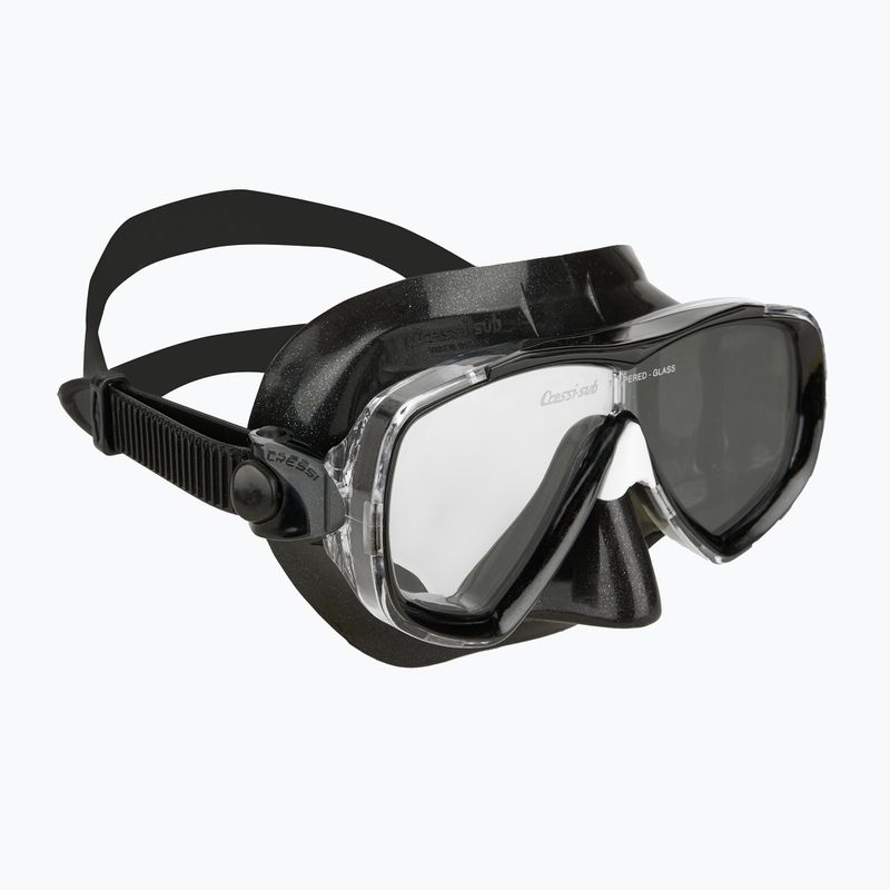 Zestaw do nurkowania Cressi Estrella + Seal Dry black/black 2