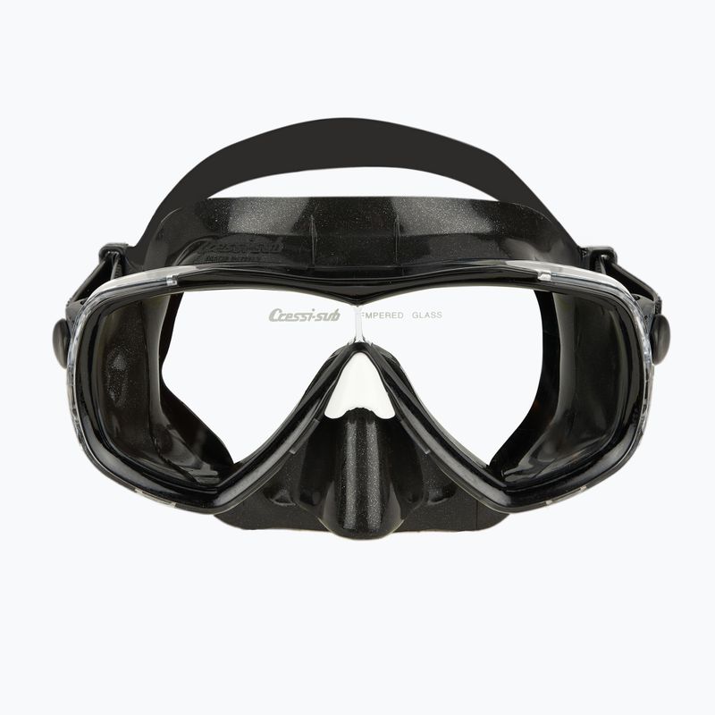 Zestaw do nurkowania Cressi Estrella + Seal Dry black/black 4