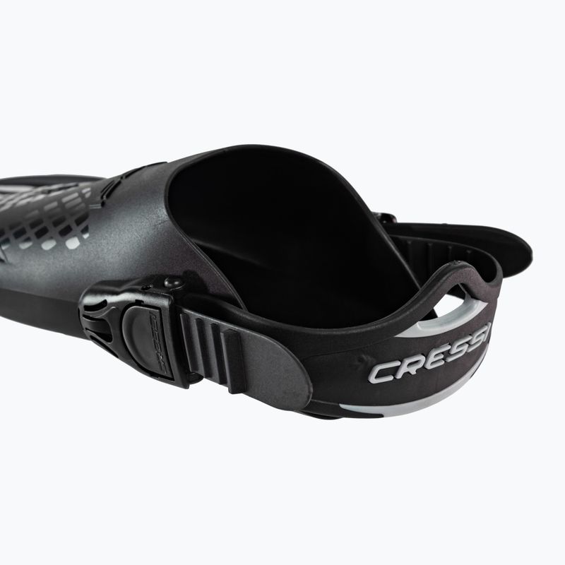 Zestaw do nurkowania Cressi Baron + Tonga black/black/black 5