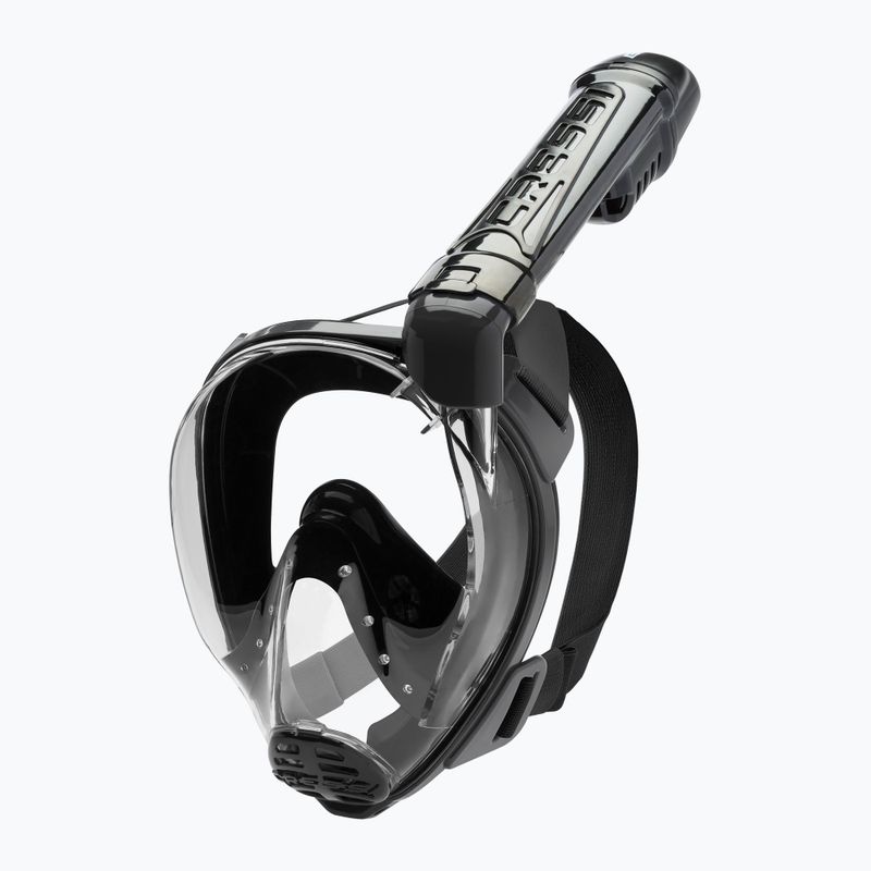 Zestaw do nurkowania Cressi Baron + Tonga black/black/black 6