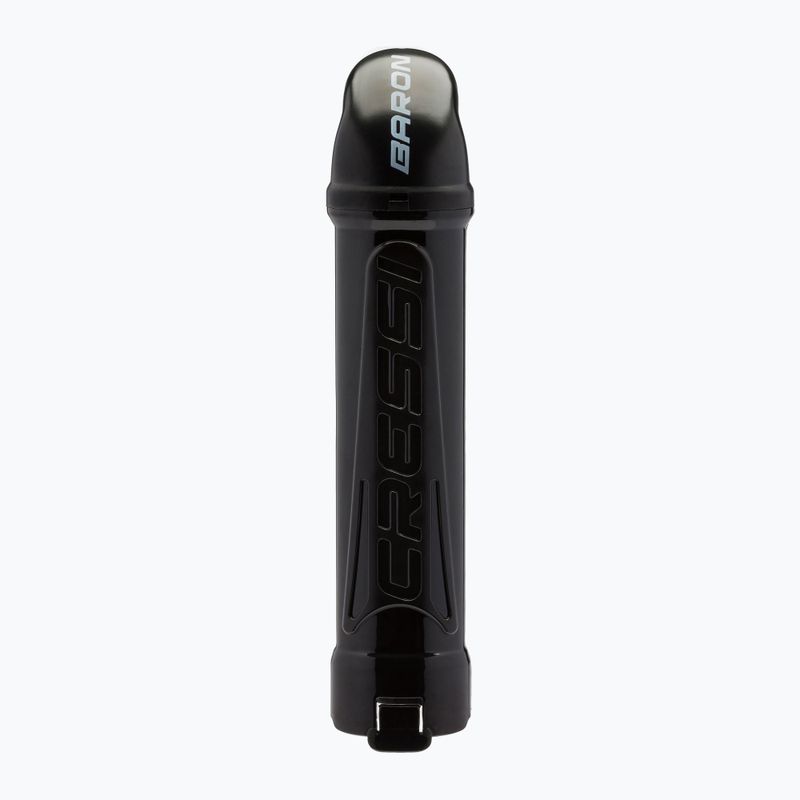 Zestaw do nurkowania Cressi Baron + Tonga black/black/black 8