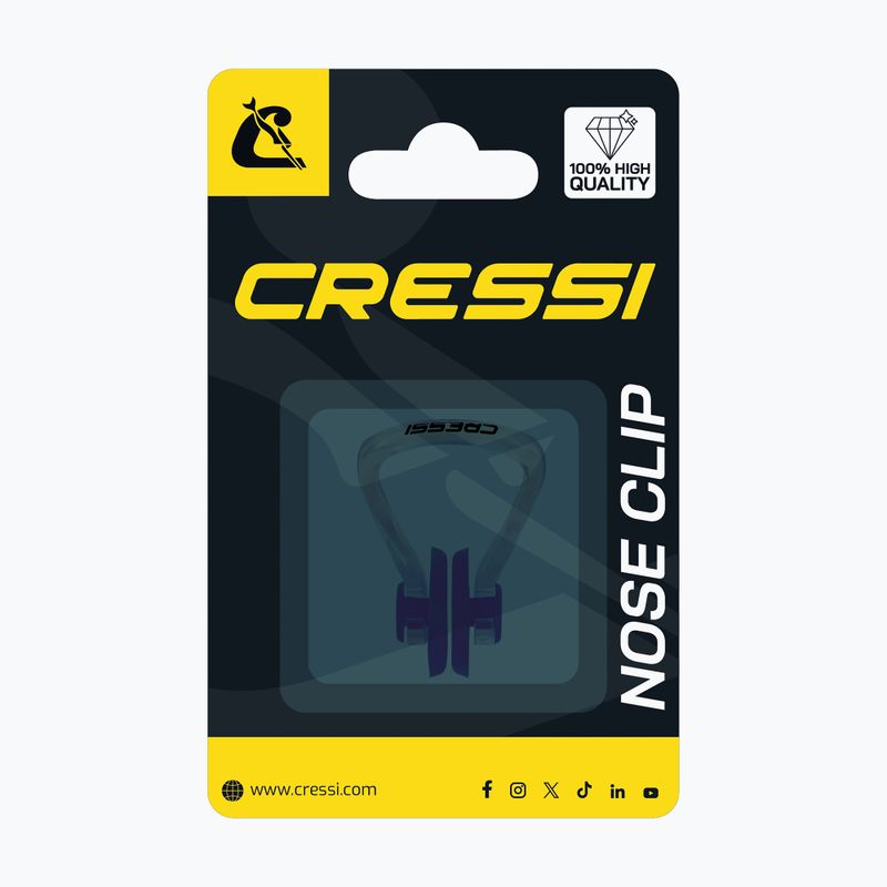 Zacisk na nos Cressi Comfort Nose Clip blue 2