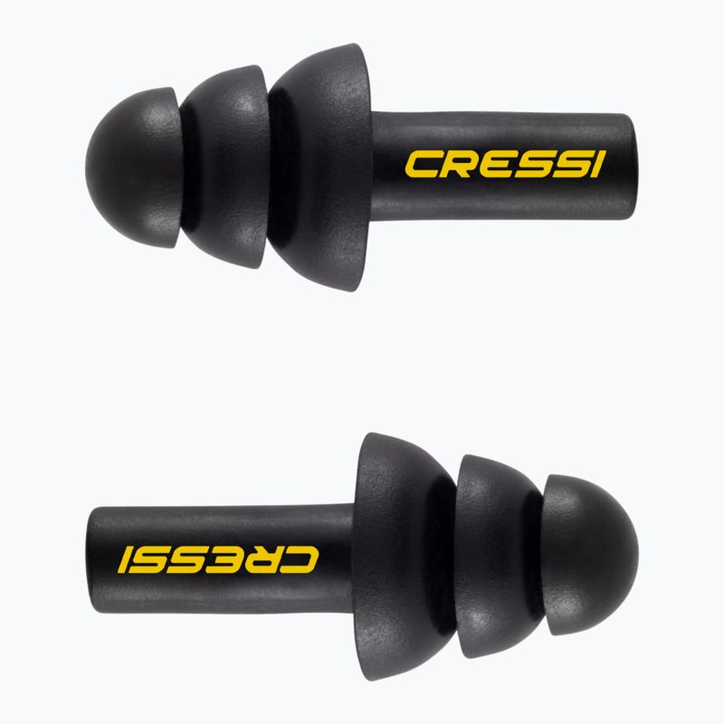 Zestaw zacisk + zatyczki Cressi Aqua Kit Ear Plugs + Nose Clip black 3