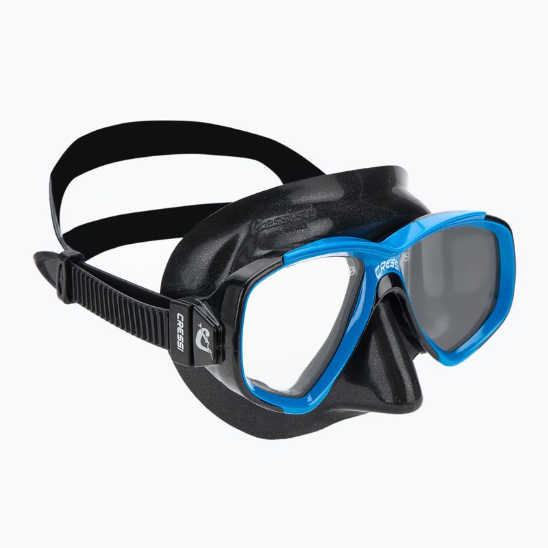 Zestaw do nurkowania Cressi Perla + Mexico black/blue 2