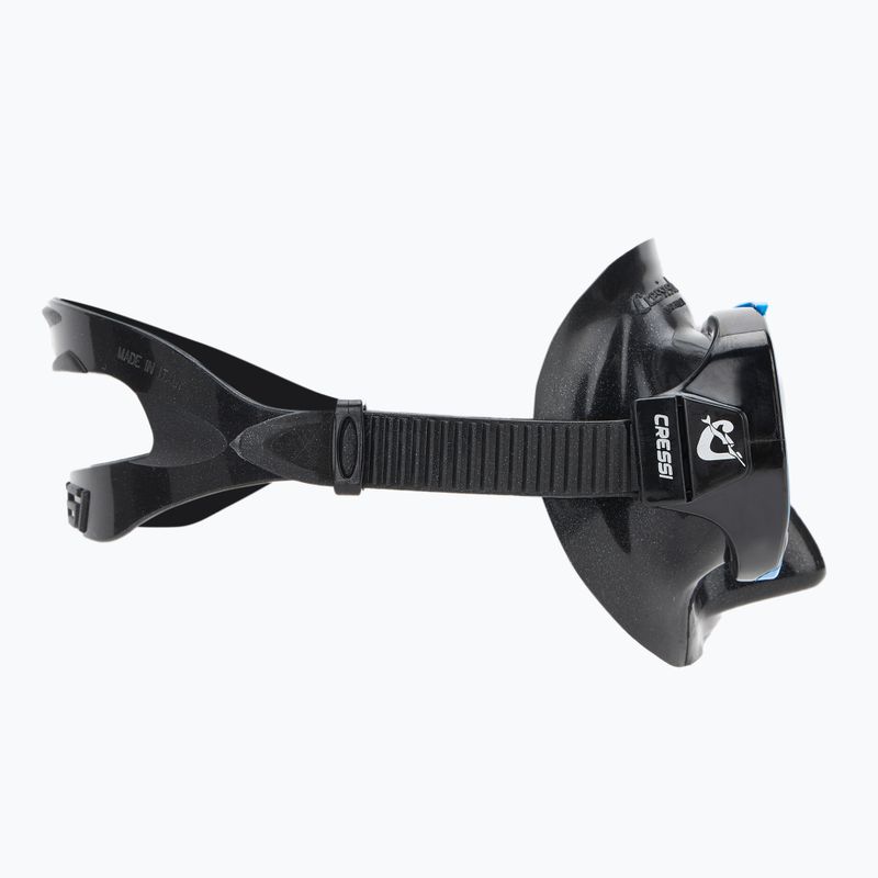 Zestaw do nurkowania Cressi Perla + Mexico black/blue 4