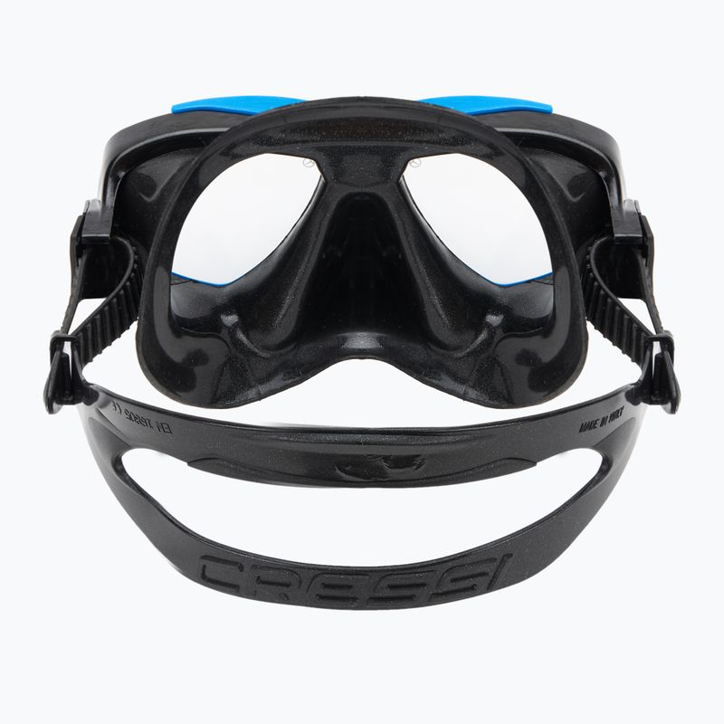Zestaw do nurkowania Cressi Perla + Mexico black/blue 5