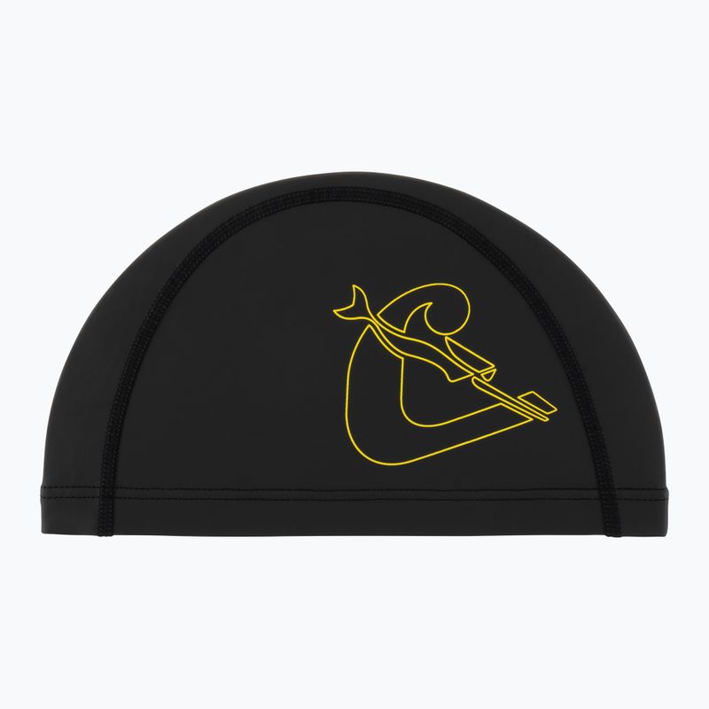 Czepek Cressi Senna black/yellow 2