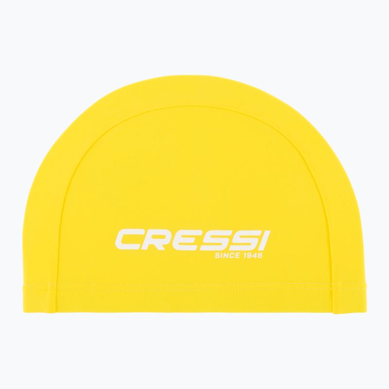 Czepek pływacki Cressi Tago yellow/whie