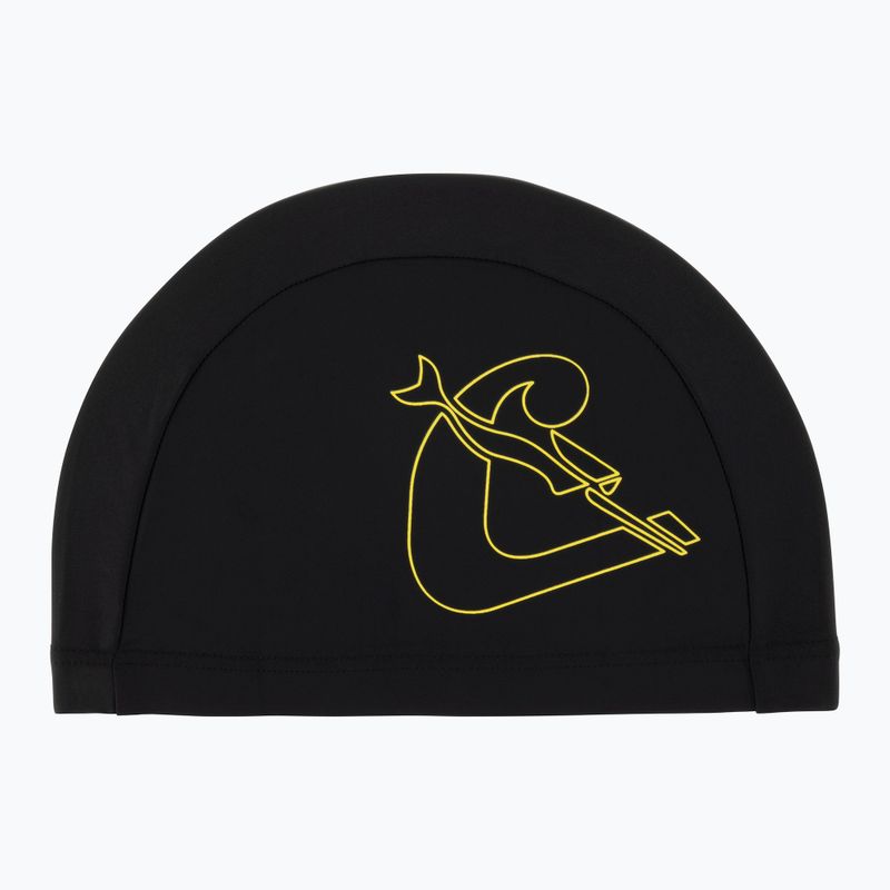 Czepek pływacki Cressi Tago black/yellow 2