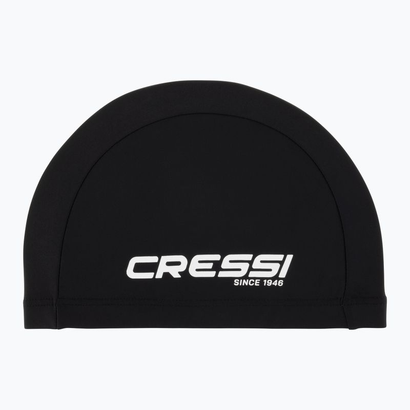 Czepek pływacki Cressi Tago black/white