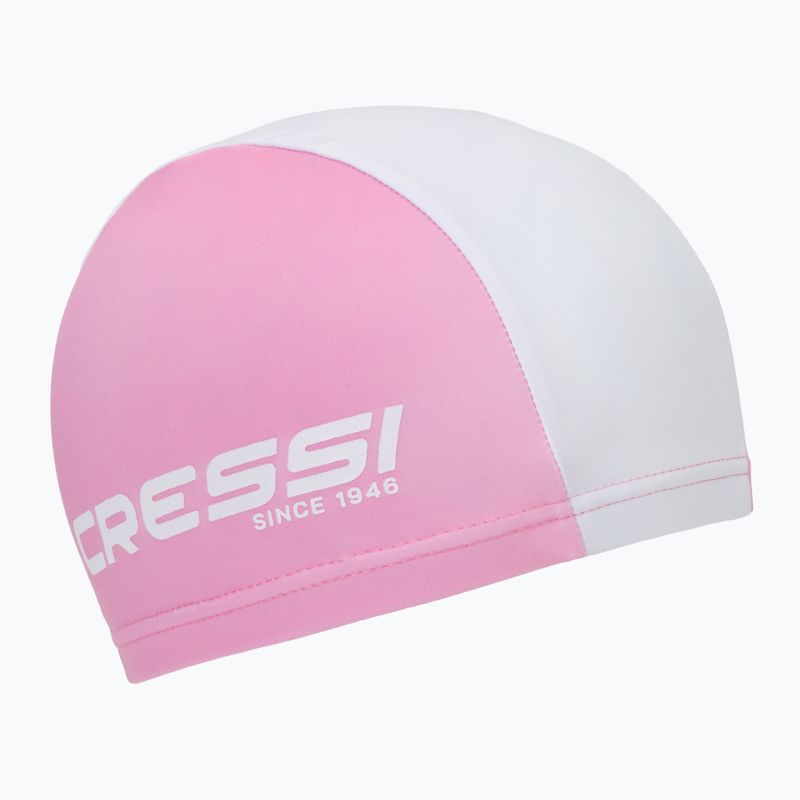 Czepek pływacki dziecięcy Cressi Tago pink/white