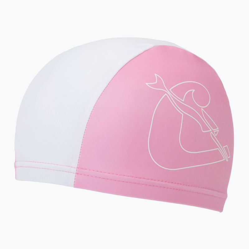 Czepek pływacki dziecięcy Cressi Tago pink/white 2