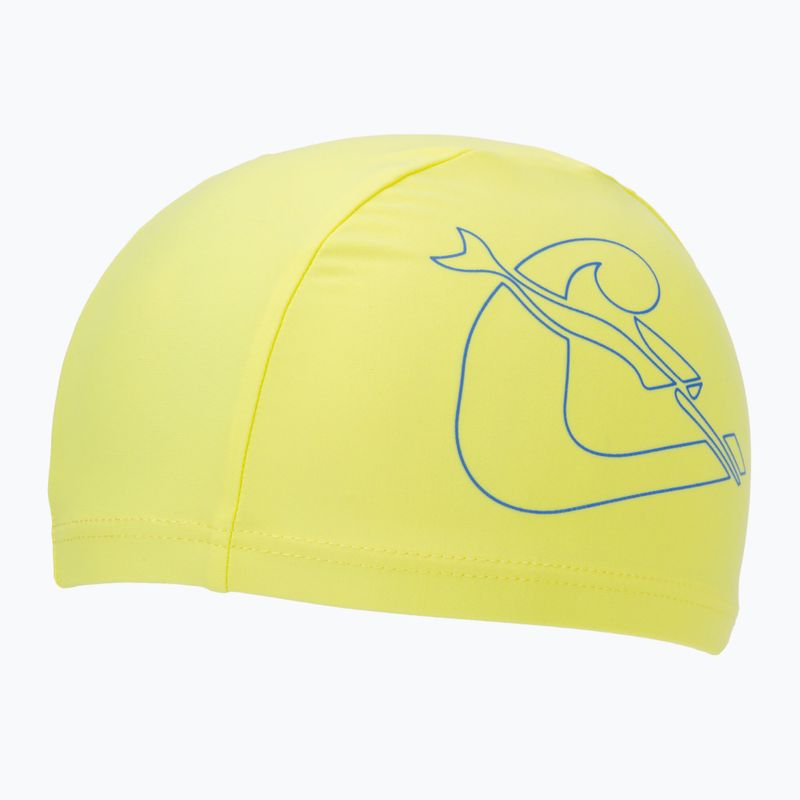 Czepek pływacki dziecięcy Cressi Tago lime/blue 2