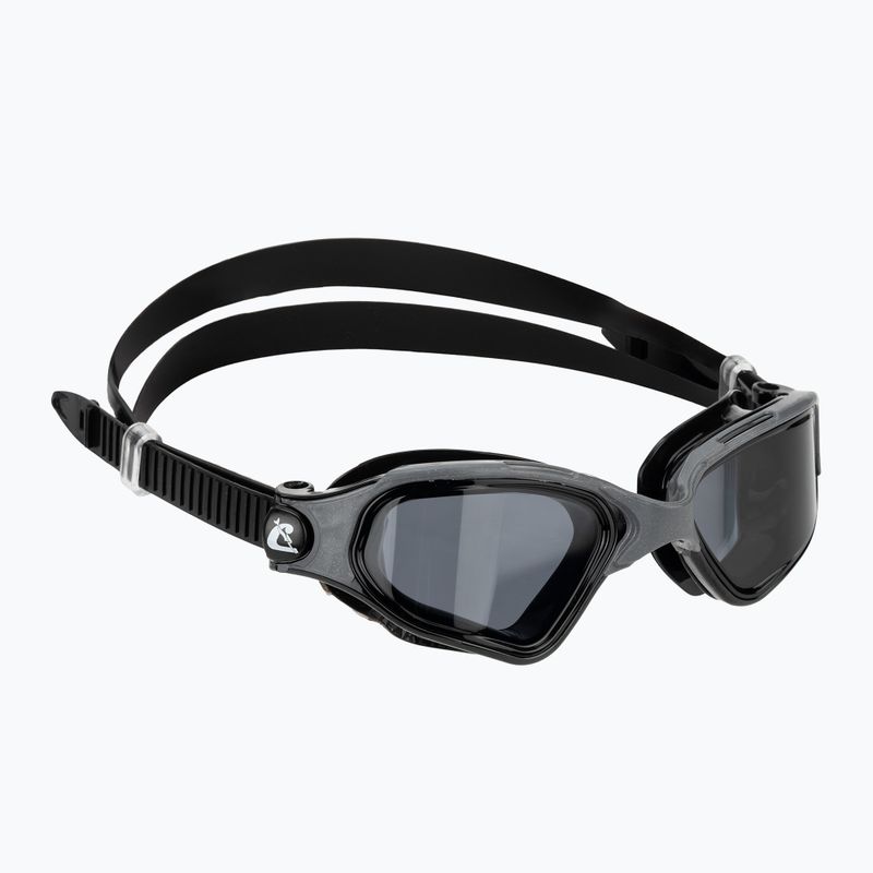 Okulary do pływania Cressi Clear Eyes black/grey smoke