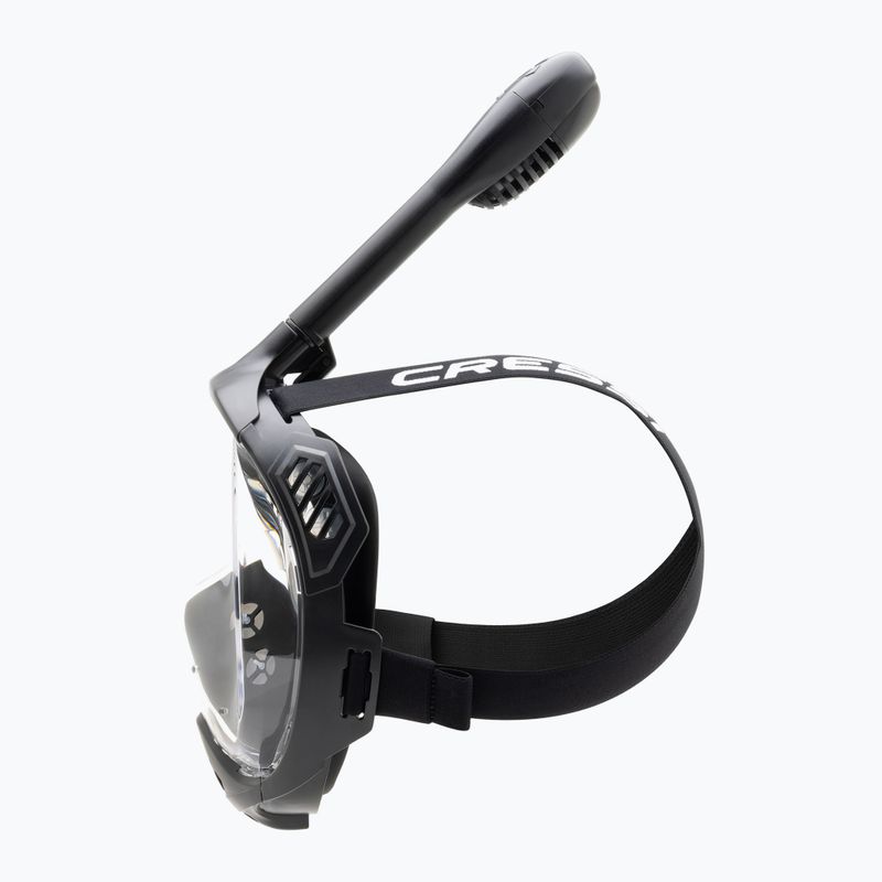 Maska pełnotwarzowa do snorkelingu Cressi Java Full Face black/black 6
