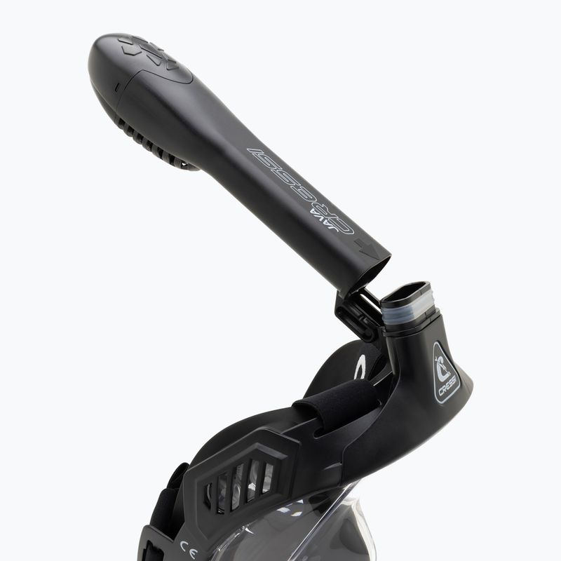 Maska pełnotwarzowa do snorkelingu Cressi Java Full Face black/black 7