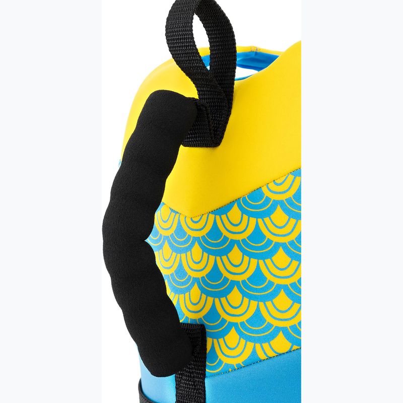 Kamizelka do pływania dziecięca Cressi Froggy azure/yellow 3