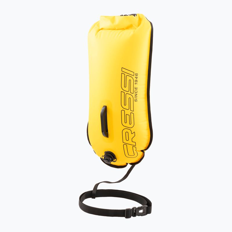 Bojka asekuracyjna Cressi Glide Pro yellow 2