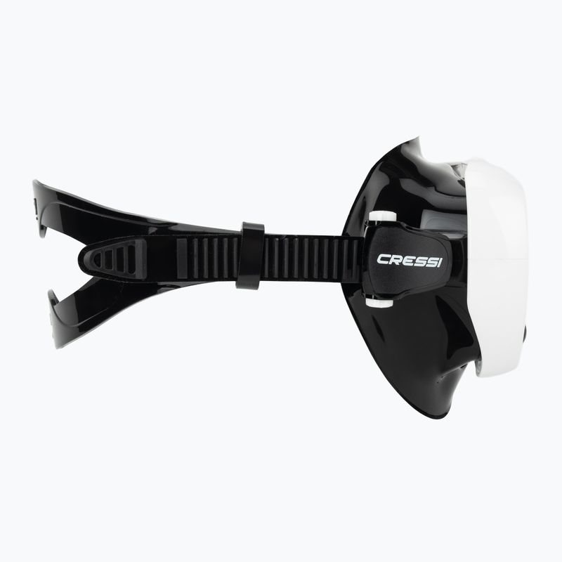 Maska do nurkowania damska Cressi Honey 420 UV black/white/yellow/blue 3