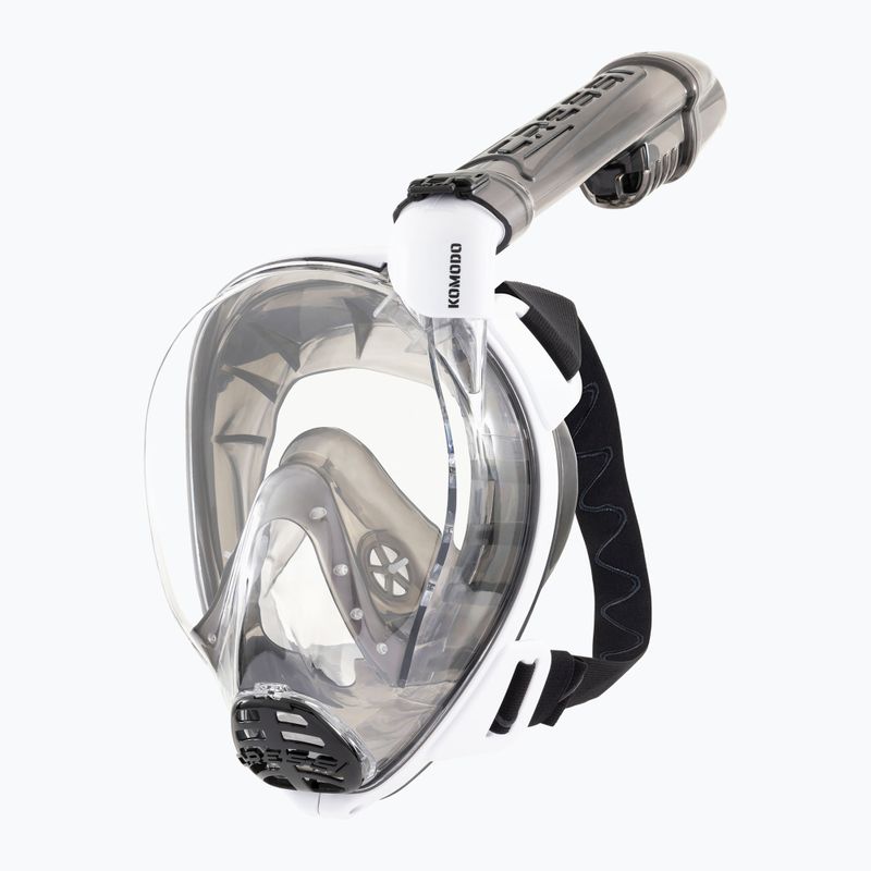 Maska pełnotwarzowa do snorkelingu Cressi Komodo Full Face white/black 5