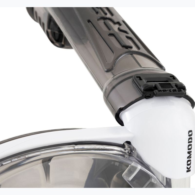 Maska pełnotwarzowa do snorkelingu Cressi Komodo Full Face white/black 7