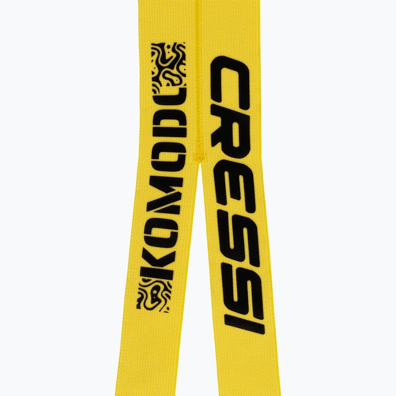 Maska pełnotwarzowa do snorkelingu Cressi Komodo Full Face black/yellow 6