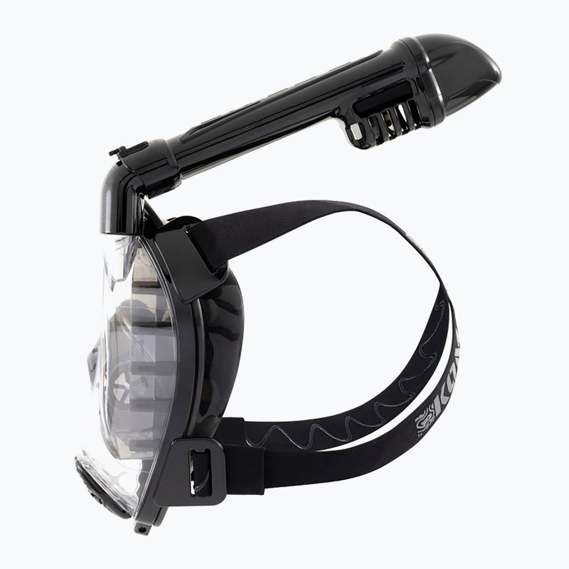 Maska pełnotwarzowa do snorkelingu Cressi Komodo Full Face black/black 5