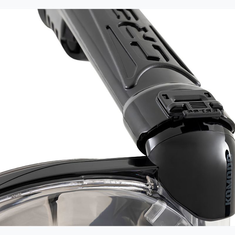 Maska pełnotwarzowa do snorkelingu Cressi Komodo Full Face black/black 6