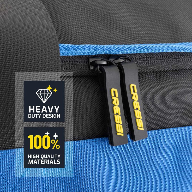 Torba Cressi Olimpia Pool Family Duffle 45 l black/blue 7