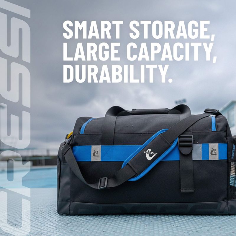Torba Cressi Olimpia Pool Family Duffle 45 l black/blue 11