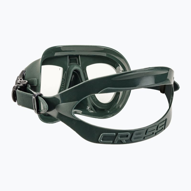 Zestaw do nurkowania Cressi Calibro + Corsica green 5