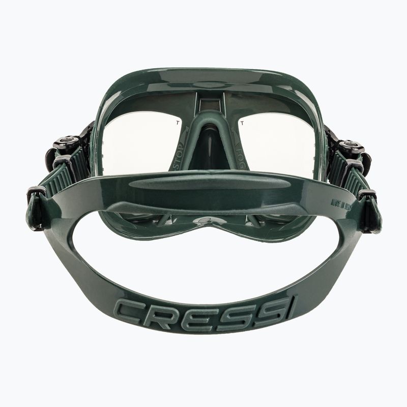 Zestaw do nurkowania Cressi Calibro + Corsica green 6