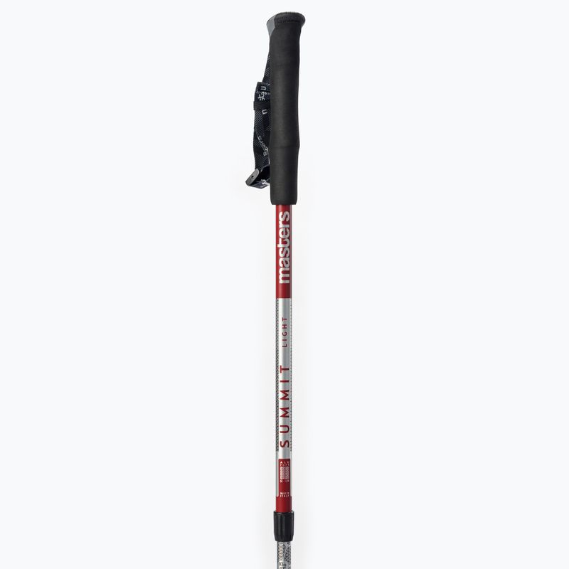 Kije trekkingowe Masters Summit Light red 2