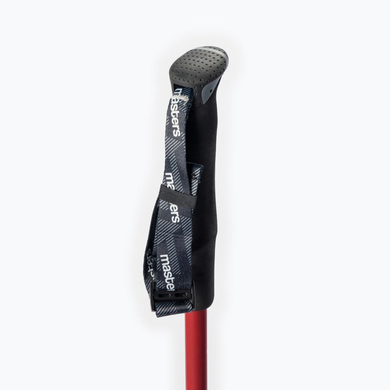 Kije trekkingowe Masters Summit Light red 3