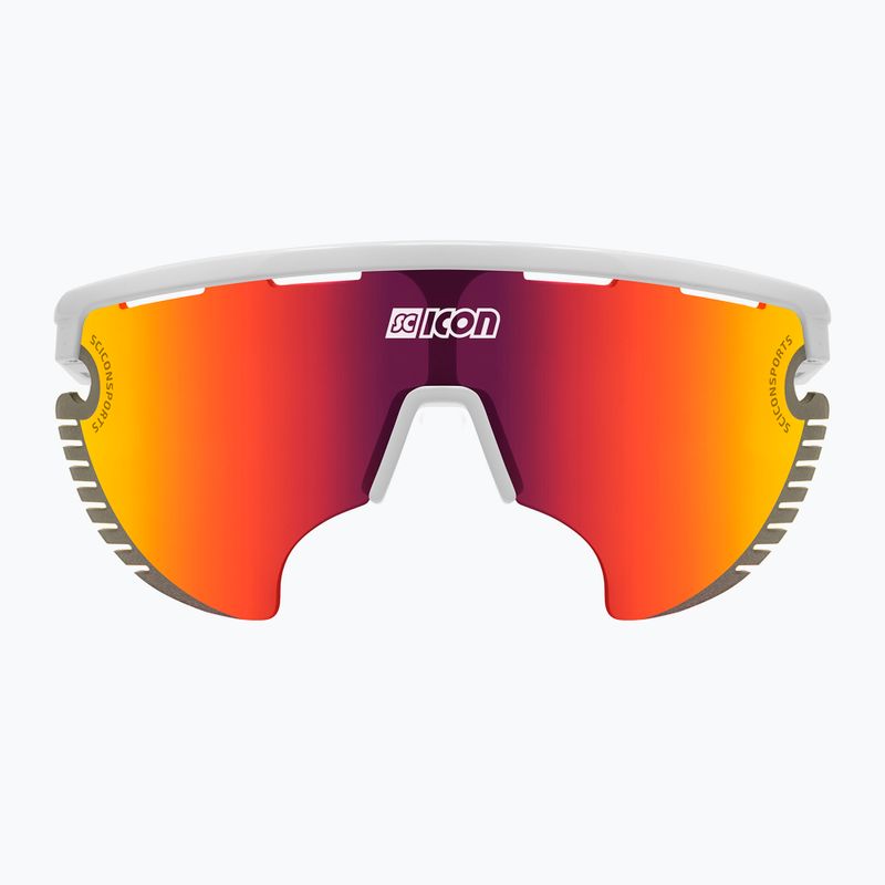Okulary przeciwsłoneczne SCICON Aerowing Lamon white gloss/scnpp multimirror red 3