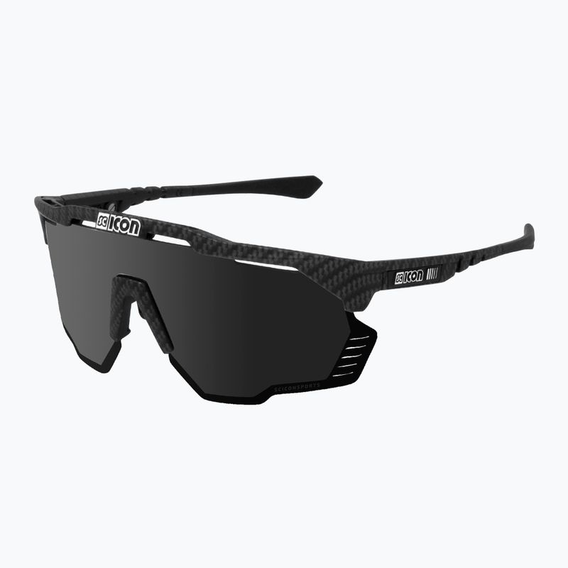 Okulary przeciwsłoneczne SCICON Aeroshade Kunken carbon matt/scnpp multimirror silver