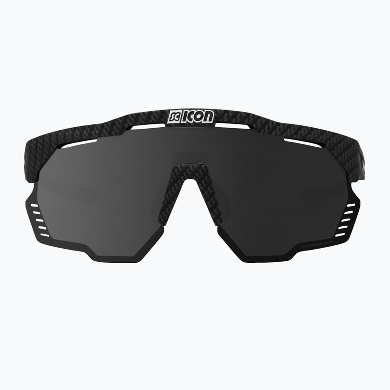 Okulary przeciwsłoneczne SCICON Aeroshade Kunken carbon matt/scnpp multimirror silver 2
