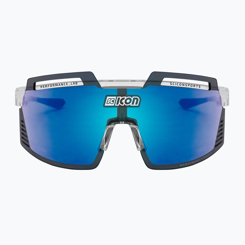 Okulary przeciwsłoneczne SCICON Aerowatt Foza crystal gloss/scnpp multimirror blue 3