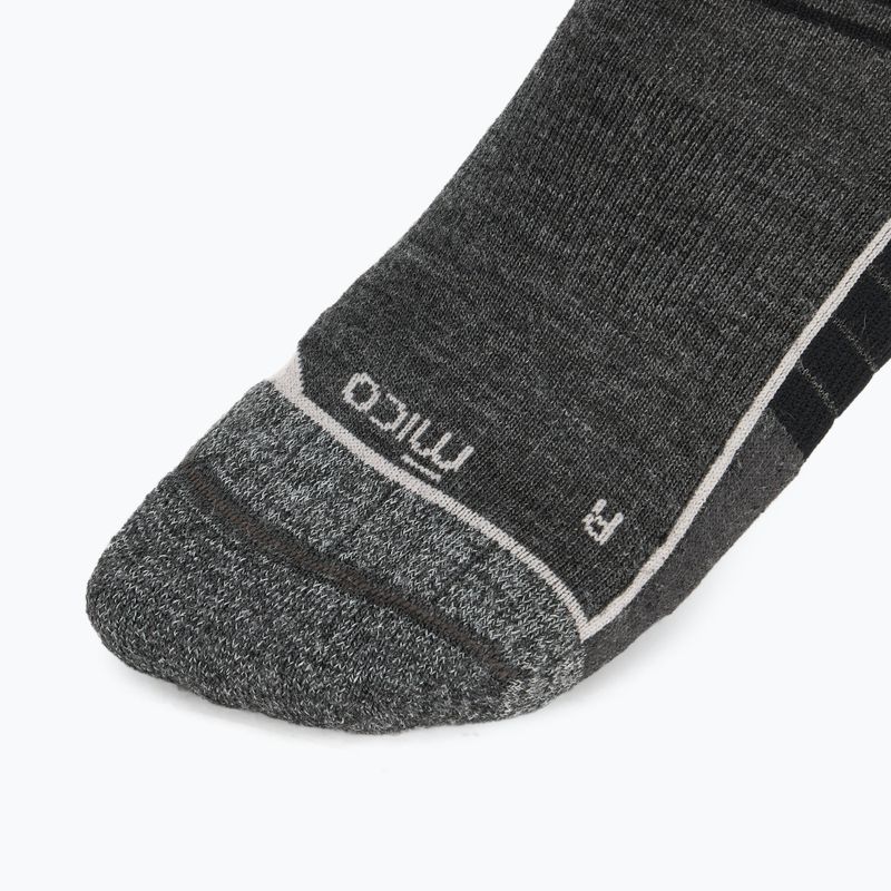 Skarpety narciarskie Mico Medium Weight Superthermo Natural Marino Ski antracite mel 3