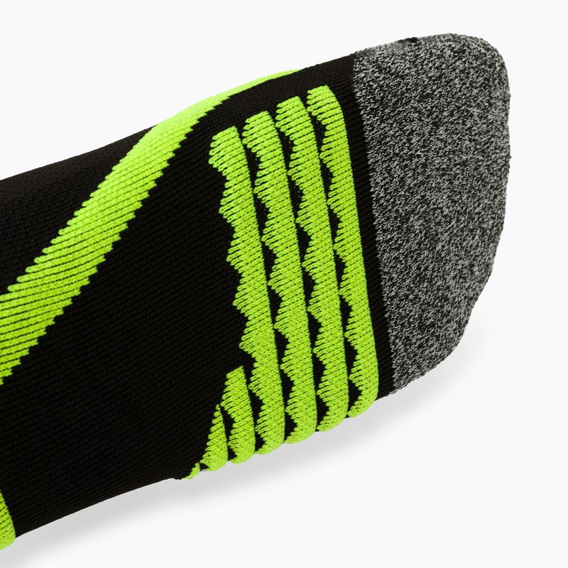 Skarpety narciarskie Mico Medium Weight X-Performance X-C Ski czarno-żółte CA00146 4