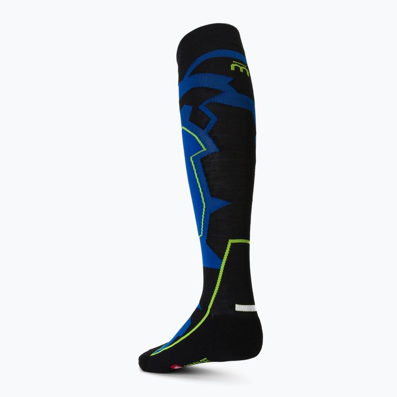 Skarpety narciarskie Mico Medium Weight Warm Control Ski Touring niebieskie CA00281 2