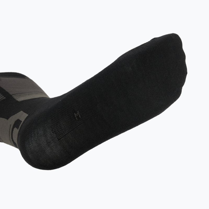 Skarpety narciarskie  Mico Light Weight Superthermo Natural Merino Ski nero girgio 4