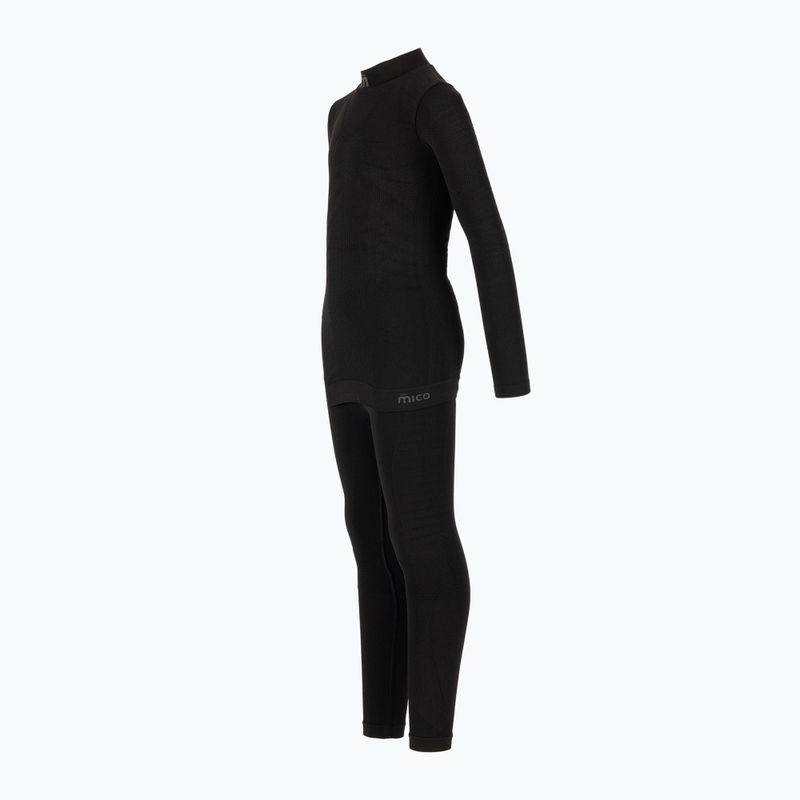 Komplet bielizny termoaktywnej dziecięcej Mico Extra Dry Kit nero 3