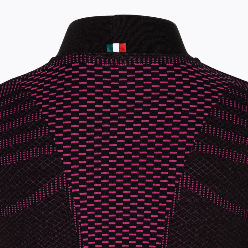 Komplet bielizny termoaktywnej dziecięcej Mico Extra Dry Kit nero/fuchsia 6