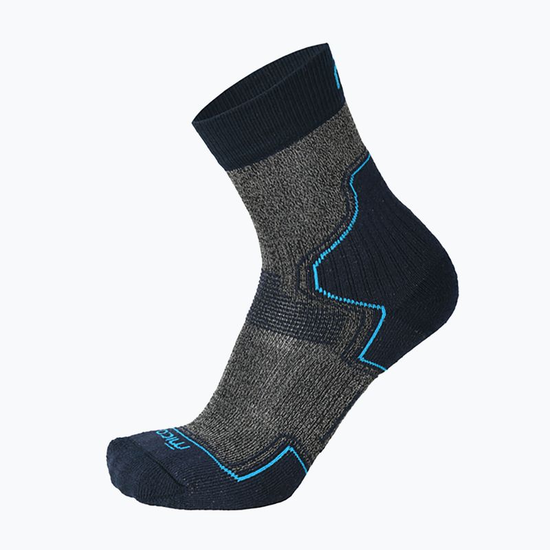 Skarpety Mico Light Weight Extra Dry Hike Crew granatowe CA03069