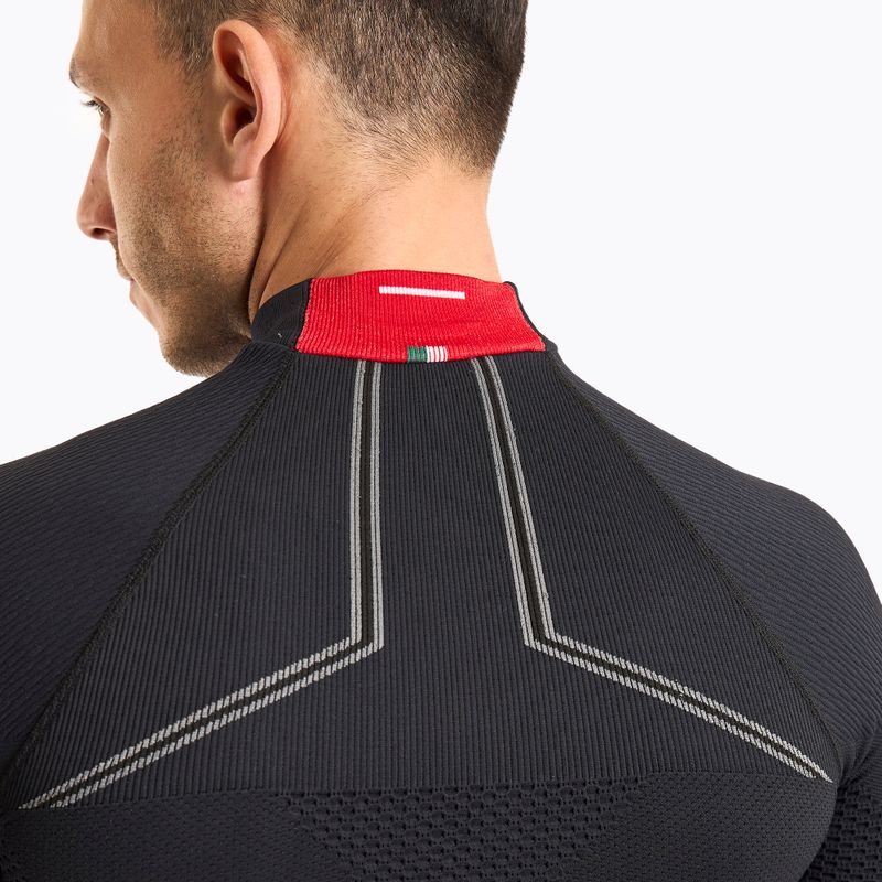 Longsleeve termoaktywny męski Mico M1 Mock Neck nero 4